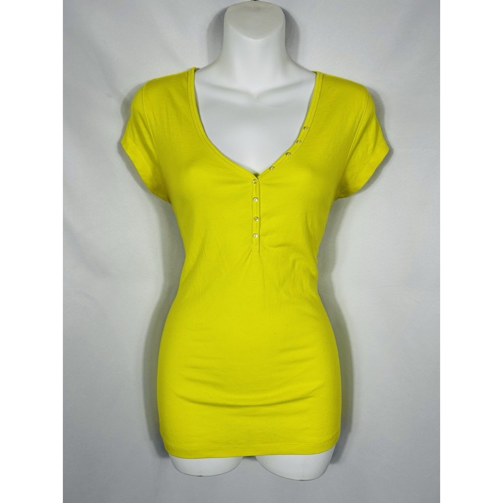 Y2K Old Navy 2012 The Perfect Henley Short Sleeve Bella Swan Longline Size M